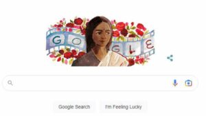 PK Rosy Google Doodle Today 10 february