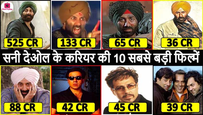 Top 10 Sunny Deol Highest Grossing Movies of All Time