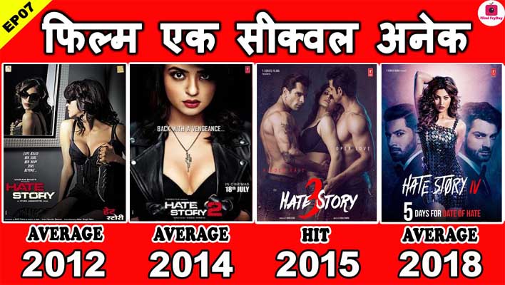 Hate Story Movie's All Sequel