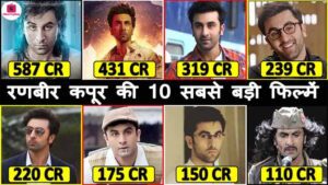 Top 10 Ranbir Kapoor Highest Grossing Movies of All Time