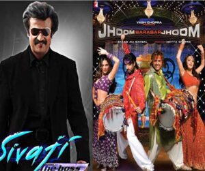 South India vs Bollywood - jhoom barabar jhoom vs sivaji the boss