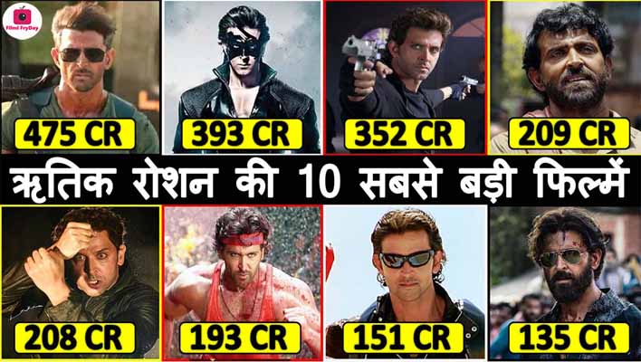 Top 10 Hrithik Roshan Highest Grossing Movies of All Time
