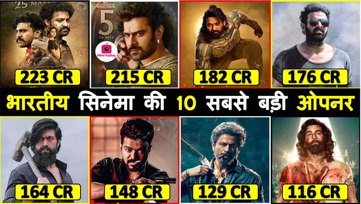 Top 10 Highest Opening Day Grossers In Indian Cinema