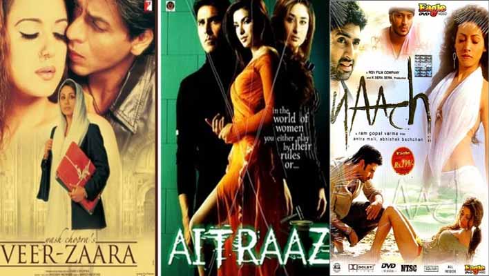 Veer Zaara vs Aitraaz vs Naach