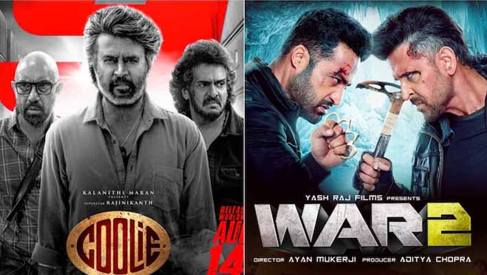 Coolie vs War 2 Advance Booking Worldwide