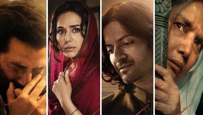 Batwara 1947 Character Posters